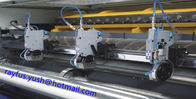 Rolo giratório do papel do empilhador de Sheeter à eficiência elevada dupla do rolo da máquina de corte da folha