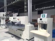 Rolo do papel da elevada precisão à máquina de corte da folha/cortador de papel resistente da guilhotina
