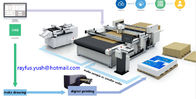 Tinta uv da máquina cortando e vincando da multi função/máquina imprimindo de Digitas